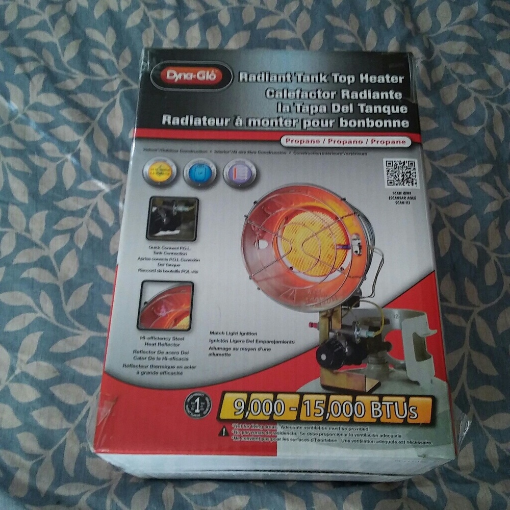 Dyna-Glo tank top heater